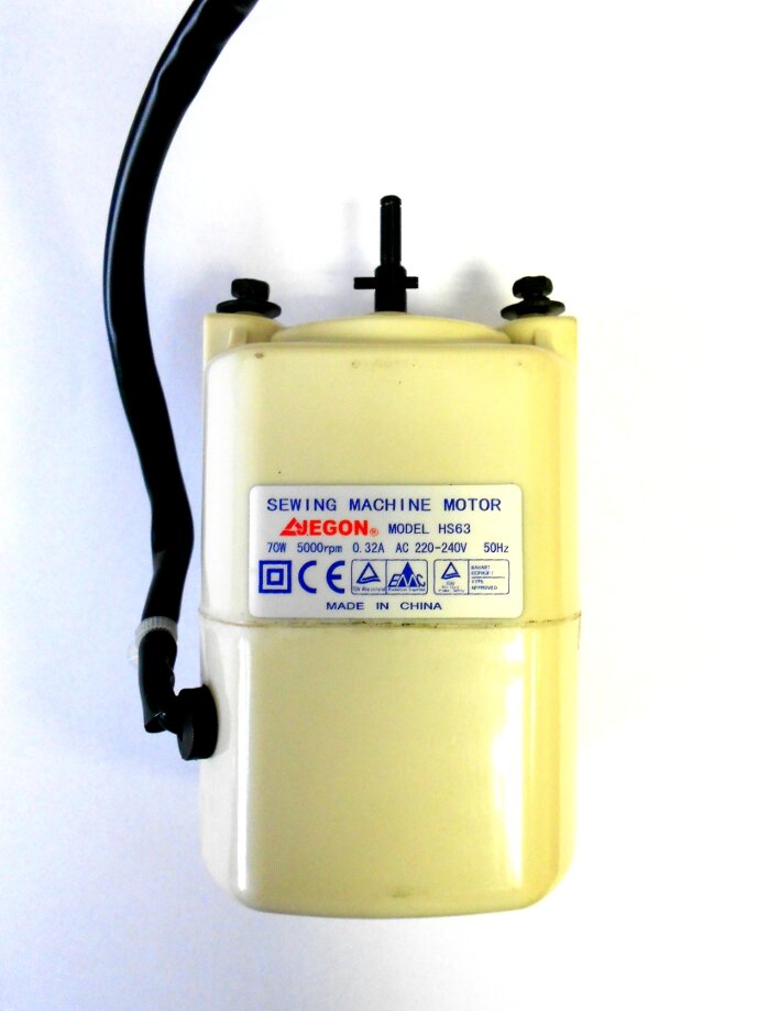 Motor 70 W - JEGON HS63 - typ E2 - Lucznik - Šicí stroje, vyšívací ...