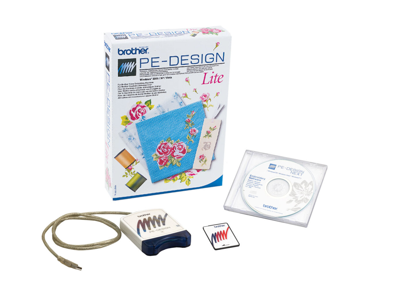 Vyšívací software PE-Design Lite (Brother) - Šicí stroje, vyšívací ...