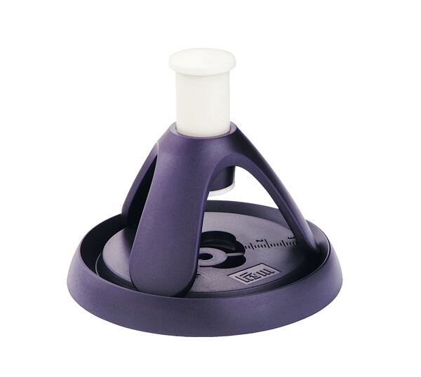 fialová trojnožka pro nýtování - značka Prym