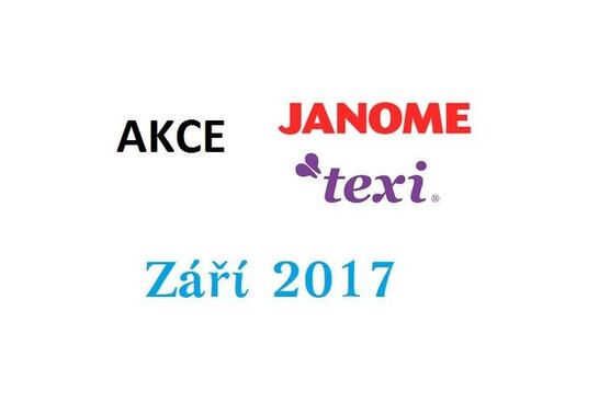 Akce Janome a Texi - Září 2017
