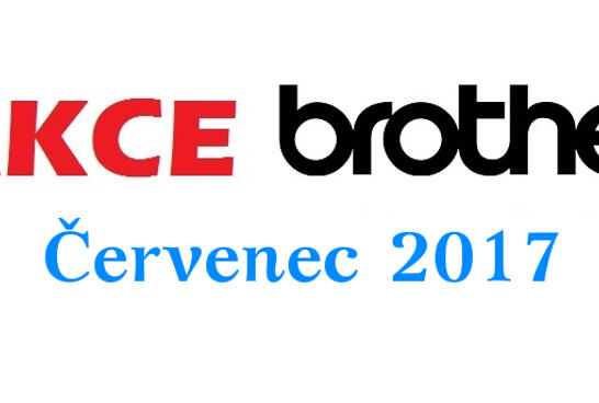 Červencové akce Brother 2017