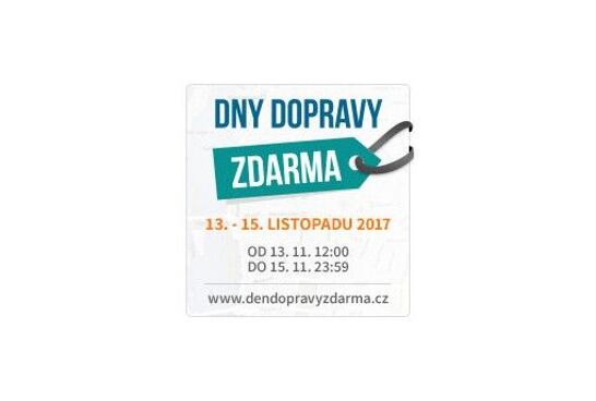 Dny dopravy ZDARMA!