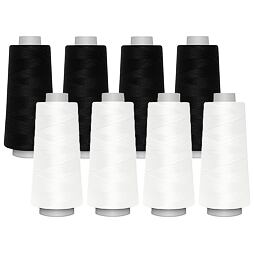 Sada nití PES OVERLOCK 120 TOLDI (4x2500m)