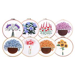 Dárková sada na vyšívání s předtištěným motivem