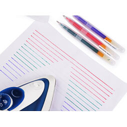 Krejčovské pero mizící teplem