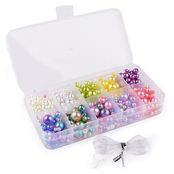 Sada voskových korálků v boxu (velká)