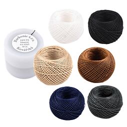 Lněná šicí nit (50m) v pouzdře