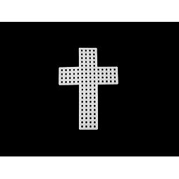 Plastová kanava - mřížka vyšívací - křížek