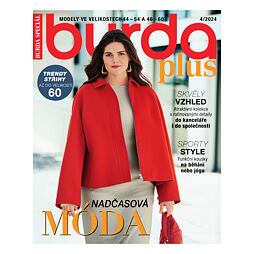 Burda Plus - móda pro plnoštíhlé - zima 4/2024