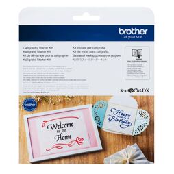 Startovací sada pro kaligrafii STARTER KIT - řezací plotry Brother SDX