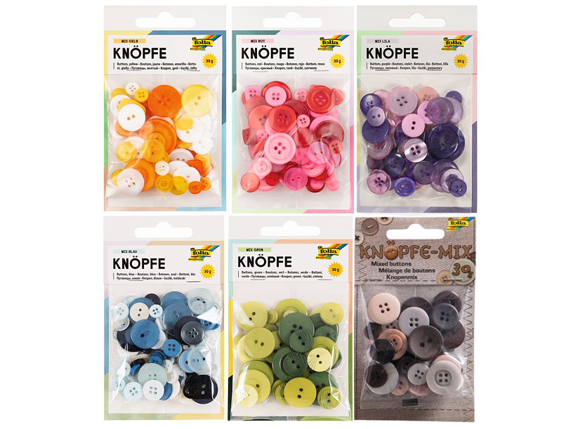Sada knoflíků 30g - tón v tónu