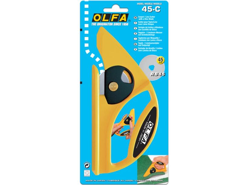 Řezač koberců a silných materiálů OLFA 45-C
