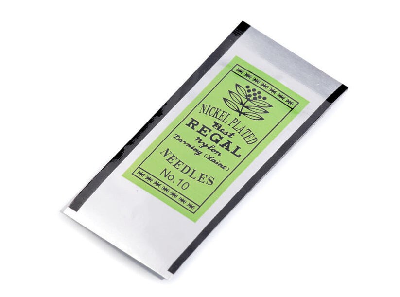 Jehly na korálky Regal - vel.10 (40mm) 14ks