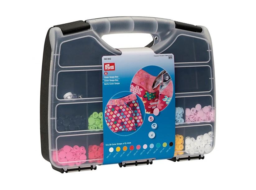 Color Snaps Box - Kufr s barevnými patentkami - PRYM