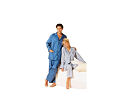 Střih Burda šedý 2691 - unisex pyžamo