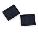 Nažehlovací záplaty pro opravy dírek 3x4cm - jeans (10ks)