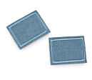 Nažehlovací záplaty pro opravy dírek 3x4cm - jeans (10ks)