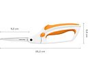 Pružinové nůžky na látky Premier EasyAction 26cm FISKARS