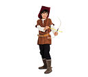 Střih Burda žlutý 9472 - dětský kostým Robin Hood, zbojník